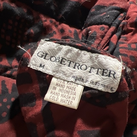 Globetrotter unique find BoHo funky art jacket size medium - Picture 7 of 7